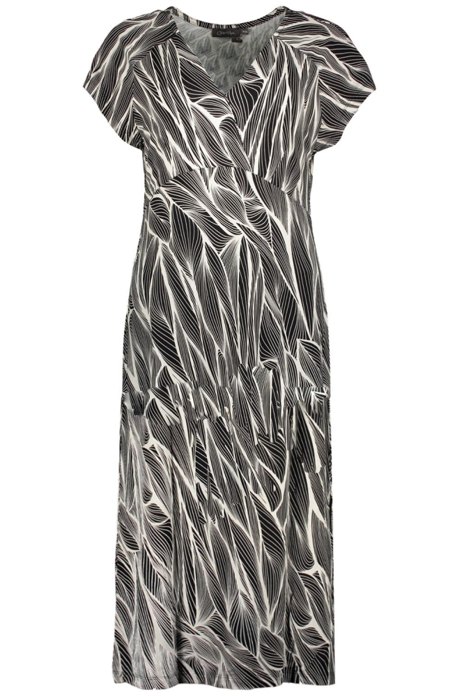 JANE JURK MET GRAFISCH PATROON 47142 60 Black/Off-white